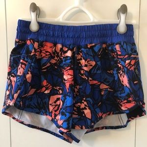 lululemon tracker shorts size 8